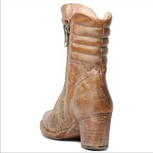 Bed Stu Tan Ankle Boots - Picture 2 of 6